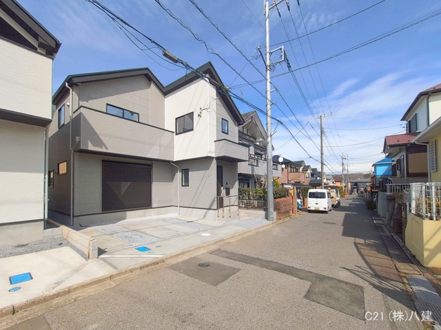 千葉県柏市みどり台2丁目の新築戸建て完成写真 2026年2月26日撮影