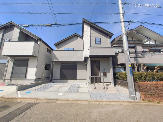 千葉県柏市みどり台2丁目の新築戸建て完成写真 2026年2月26日撮影