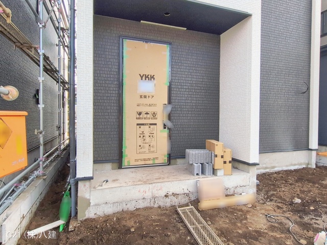 千葉県柏市大井の新築戸建て外構写真 2026年1月18日撮影