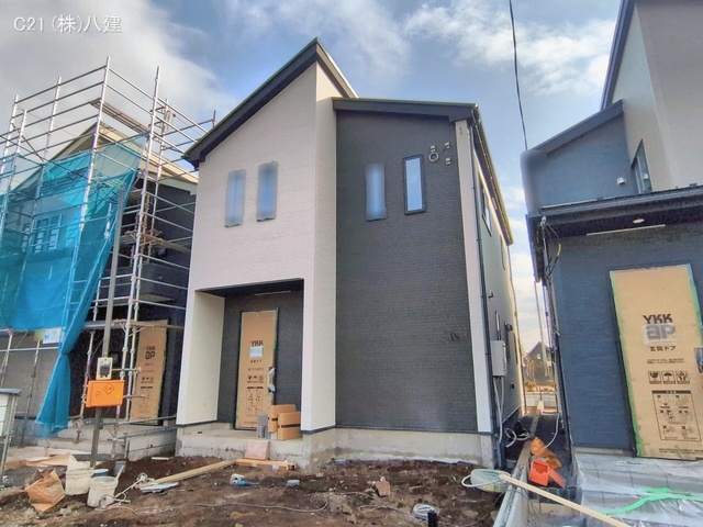 千葉県柏市大井の新築戸建て外構写真 2026年1月18日撮影