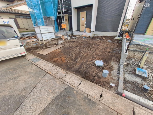 千葉県柏市大井の新築戸建て外構写真 2026年1月18日撮影