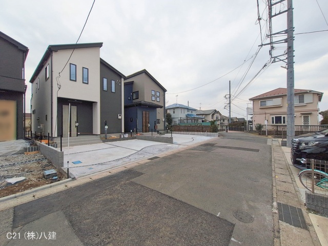 千葉県柏市大井の新築戸建て完成写真 2026年2月15日撮影