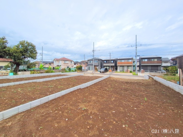 千葉県柏市大井の新築戸建て更地・土地写真 2025年10月5日撮影