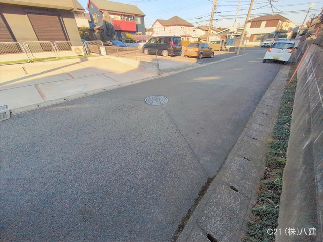 千葉県柏市大井の新築戸建て外構写真 2026年2月3日撮影