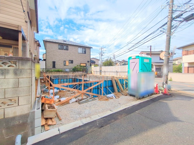 千葉県柏市しいの木台4丁目の新築戸建て基礎写真 2025年10月5日撮影