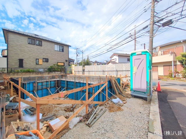 千葉県柏市しいの木台4丁目の新築戸建て基礎写真 2025年10月5日撮影