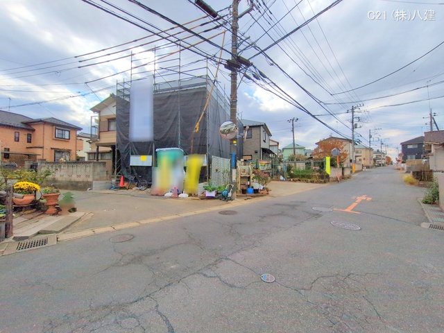 千葉県柏市しいの木台４丁目の新築戸建てシート写真 2025年11月17日撮影