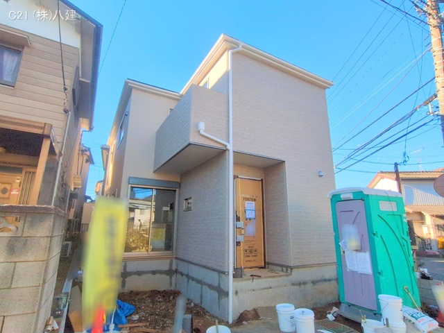 千葉県柏市しいの木台４丁目の新築戸建て外構写真 2025年12月3日撮影