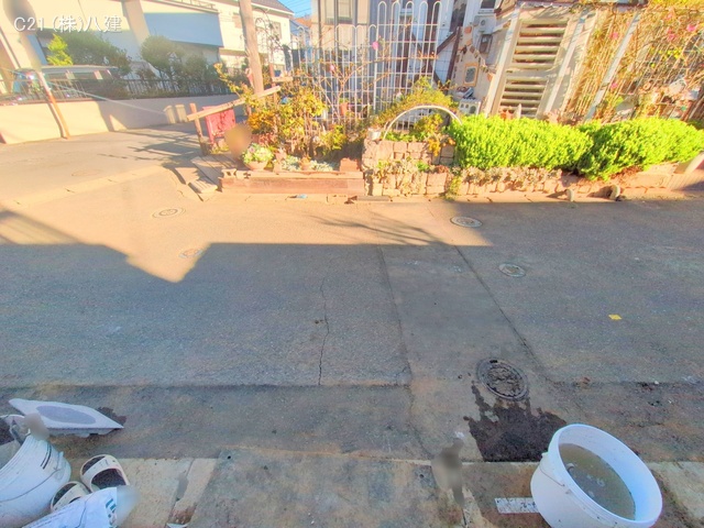 千葉県柏市しいの木台4丁目の新築戸建て外構写真 2025年12月3日撮影