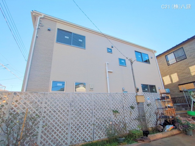 千葉県柏市しいの木台4丁目の新築戸建て外構写真 2025年12月3日撮影