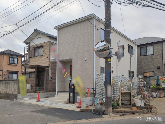 千葉県柏市しいの木台4丁目の新築戸建て完成写真 2026年1月18日撮影