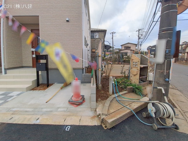 千葉県柏市しいの木台4丁目の新築戸建て完成写真 2026年1月18日撮影