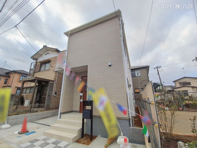 千葉県柏市しいの木台4丁目の新築戸建て完成写真 2026年1月18日撮影