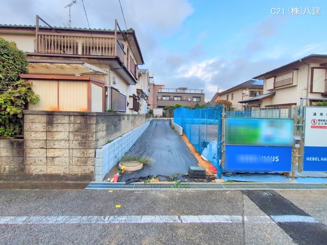 千葉県松戸市六高台２丁目の新築戸建て更地・土地写真 2025年10月5日撮影