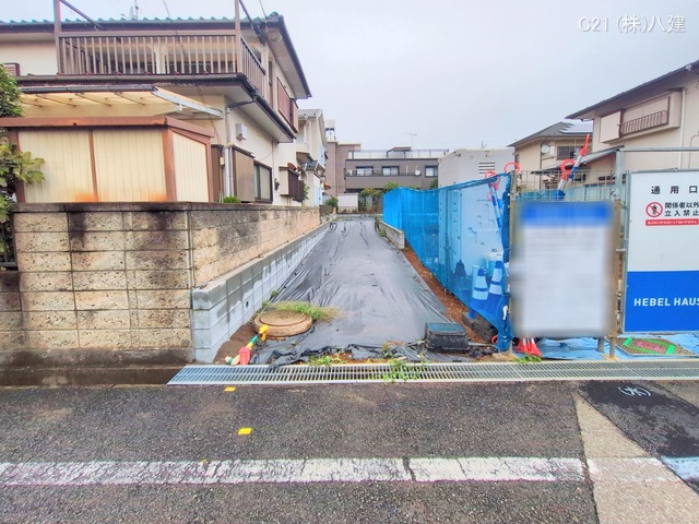 千葉県松戸市六高台２丁目の新築戸建て更地・土地写真 2025年10月15日撮影