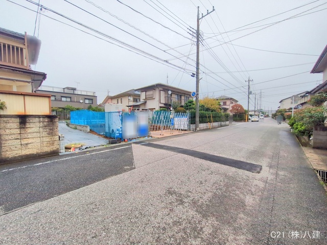 千葉県松戸市六高台２丁目の新築戸建て更地・土地写真 2025年10月15日撮影