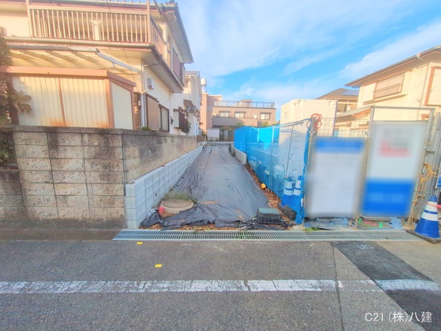 千葉県松戸市六高台２丁目の新築戸建て更地・土地写真 2025年11月3日撮影