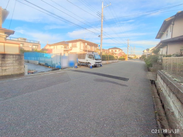 千葉県松戸市六高台２丁目の新築戸建て更地・土地写真 2025年11月3日撮影