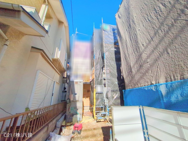 千葉県松戸市六高台２丁目の新築戸建てシート写真 2025年12月21日撮影