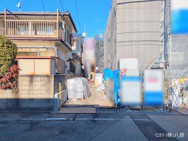 千葉県松戸市六高台２丁目の新築戸建てシート写真 2025年12月21日撮影