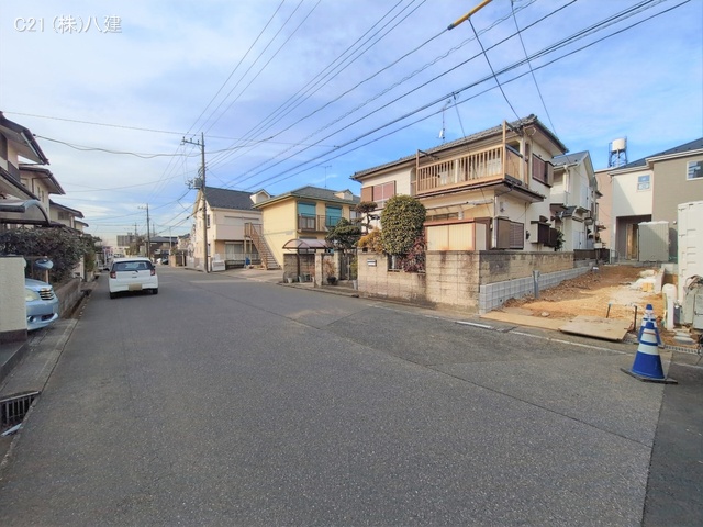 千葉県松戸市六高台２丁目の新築戸建て外構写真 2026年1月14日撮影