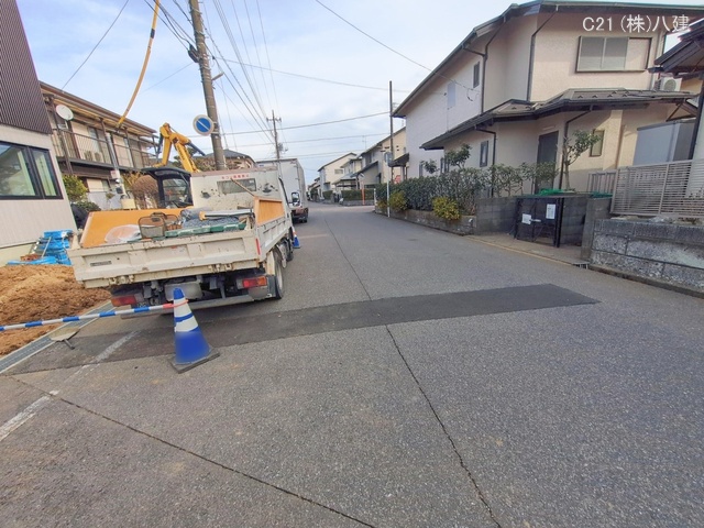 千葉県松戸市六高台２丁目の新築戸建て外構写真 2026年1月14日撮影