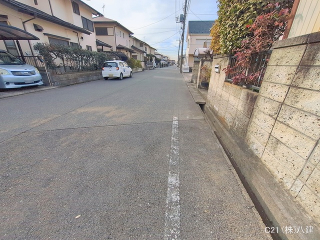 千葉県松戸市六高台２丁目の新築戸建て外構写真 2026年1月14日撮影