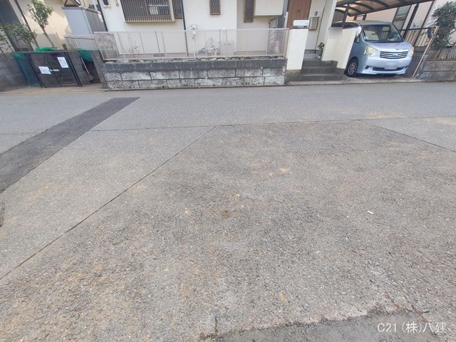 千葉県松戸市六高台２丁目の新築戸建て外構写真 2026年1月14日撮影