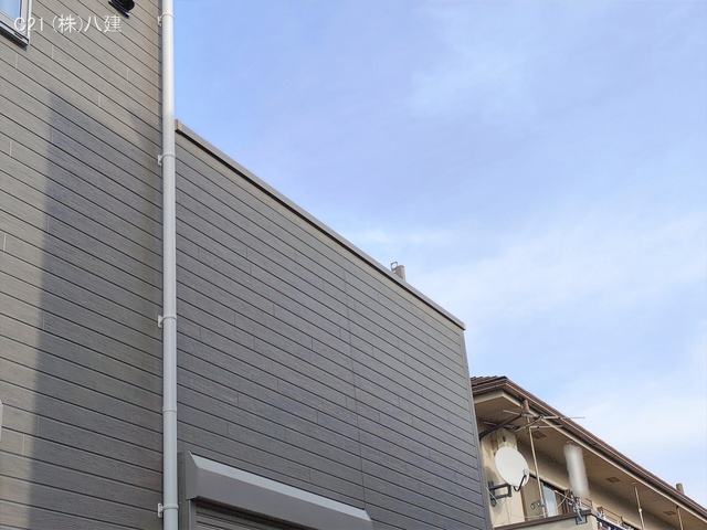 千葉県松戸市六高台２丁目の新築戸建て外構写真 2026年1月14日撮影