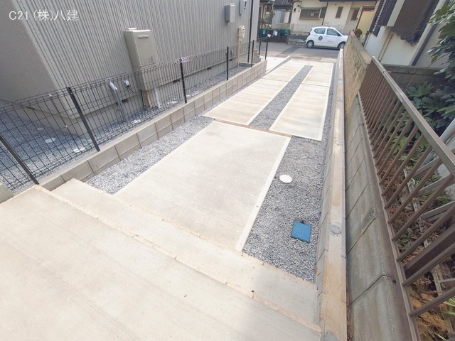 千葉県松戸市六高台２丁目の新築戸建て完成写真 2026年2月4日撮影