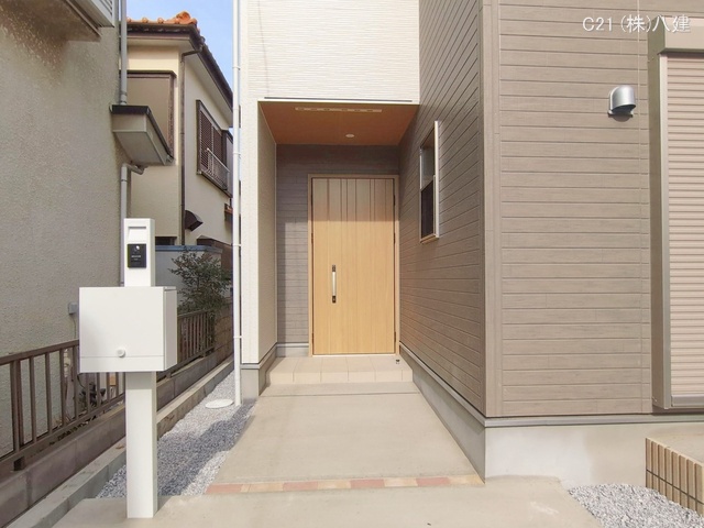 千葉県松戸市六高台２丁目の新築戸建て完成写真 2026年2月4日撮影