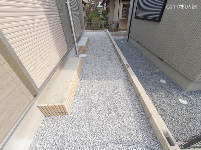 千葉県松戸市六高台２丁目の新築戸建て完成写真 2026年2月4日撮影