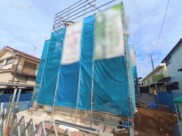 千葉県柏市布施の新築戸建てシート写真 2026年1月6日撮影