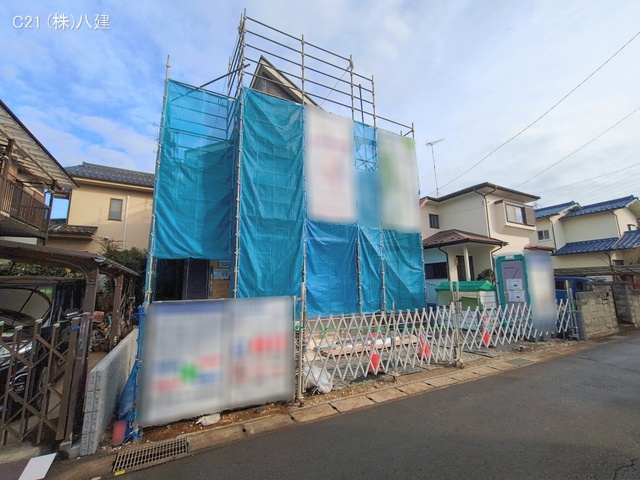 千葉県柏市布施の新築戸建てシート写真 2026年1月6日撮影