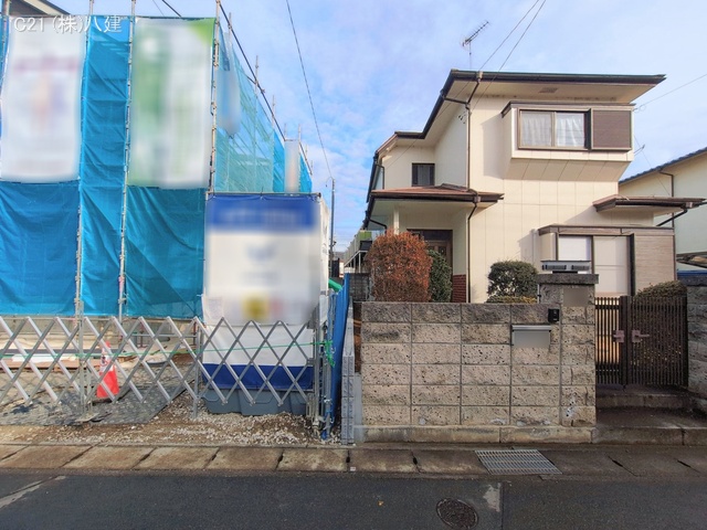 千葉県柏市布施の新築戸建てシート写真 2026年1月6日撮影