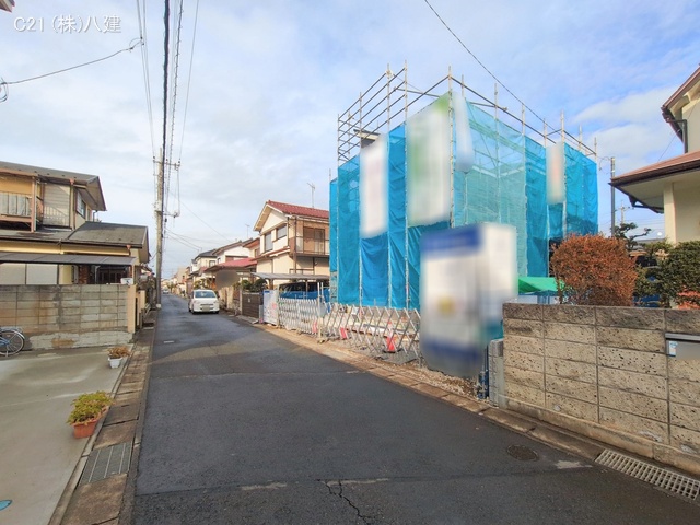 千葉県柏市布施の新築戸建てシート写真 2026年1月6日撮影