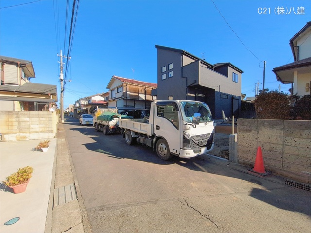 千葉県柏市布施の新築戸建て外構写真 2026年1月21日撮影