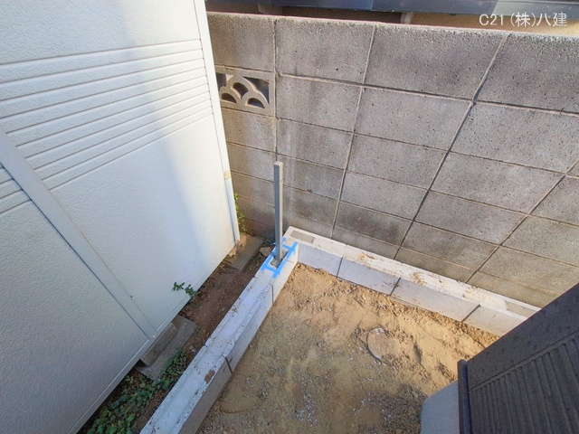 千葉県柏市布施の新築戸建て外構写真 2026年1月21日撮影