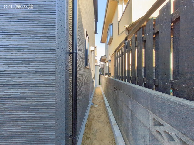 千葉県柏市布施の新築戸建て外構写真 2026年1月21日撮影