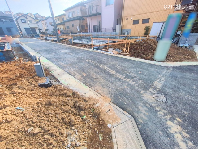 千葉県松戸市新作の新築戸建て基礎写真 2025年12月1日撮影