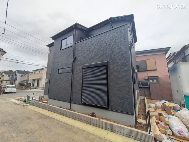 千葉県松戸市新作の新築戸建て外構写真 2026年2月23日撮影