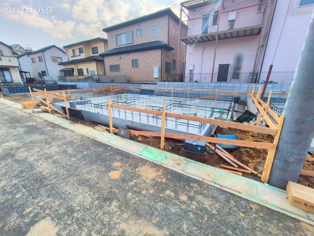 千葉県松戸市新作の新築戸建て基礎写真 2025年12月1日撮影