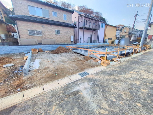 千葉県松戸市新作の新築戸建て基礎写真 2025年12月1日撮影