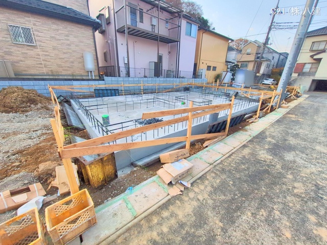 千葉県松戸市新作の新築戸建て基礎写真 2025年12月1日撮影