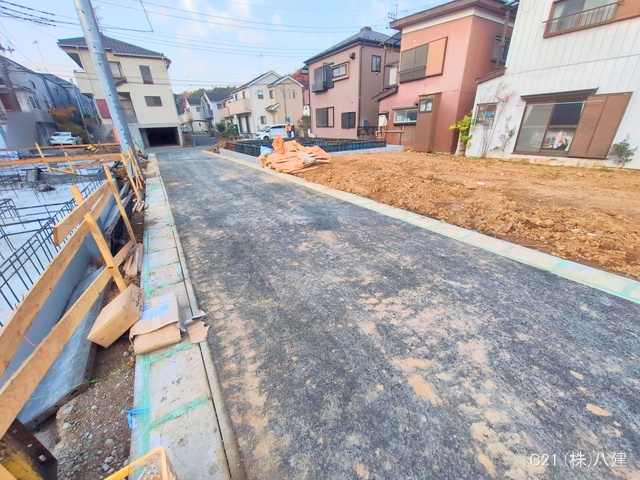 千葉県松戸市新作の新築戸建て基礎写真 2025年12月1日撮影