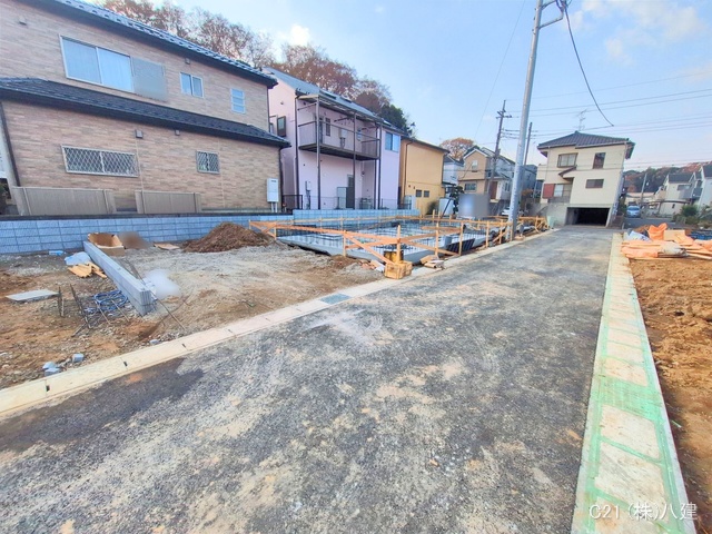 千葉県松戸市新作の新築戸建て基礎写真 2025年12月1日撮影