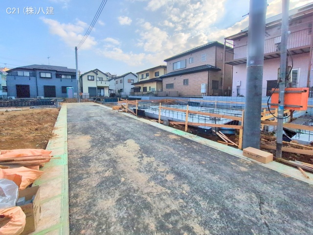 千葉県松戸市新作の新築戸建て基礎写真 2025年12月1日撮影