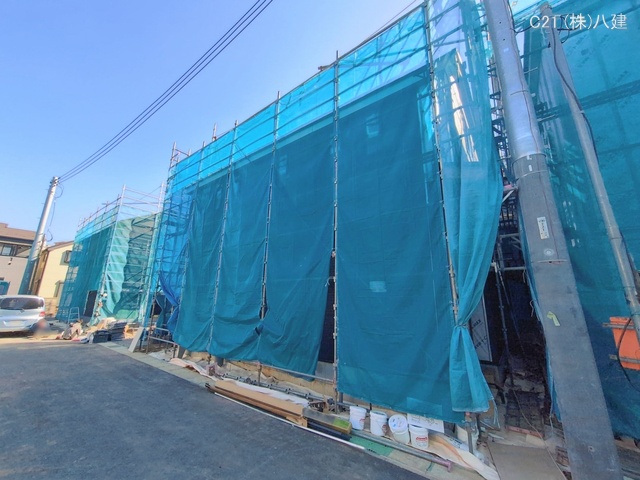 千葉県松戸市新作の新築戸建てシート写真 2026年2月3日撮影