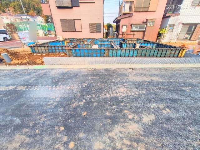 千葉県松戸市新作の新築戸建て基礎写真 2025年12月1日撮影