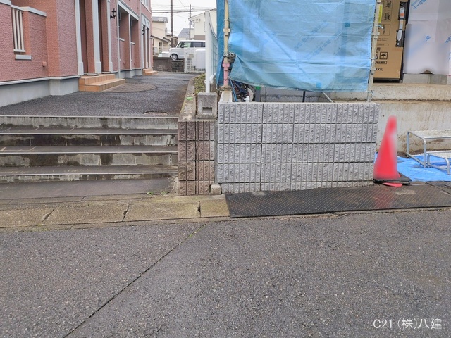 千葉県松戸市小金きよしケ丘４丁目の新築戸建てシート写真 2026年1月6日撮影